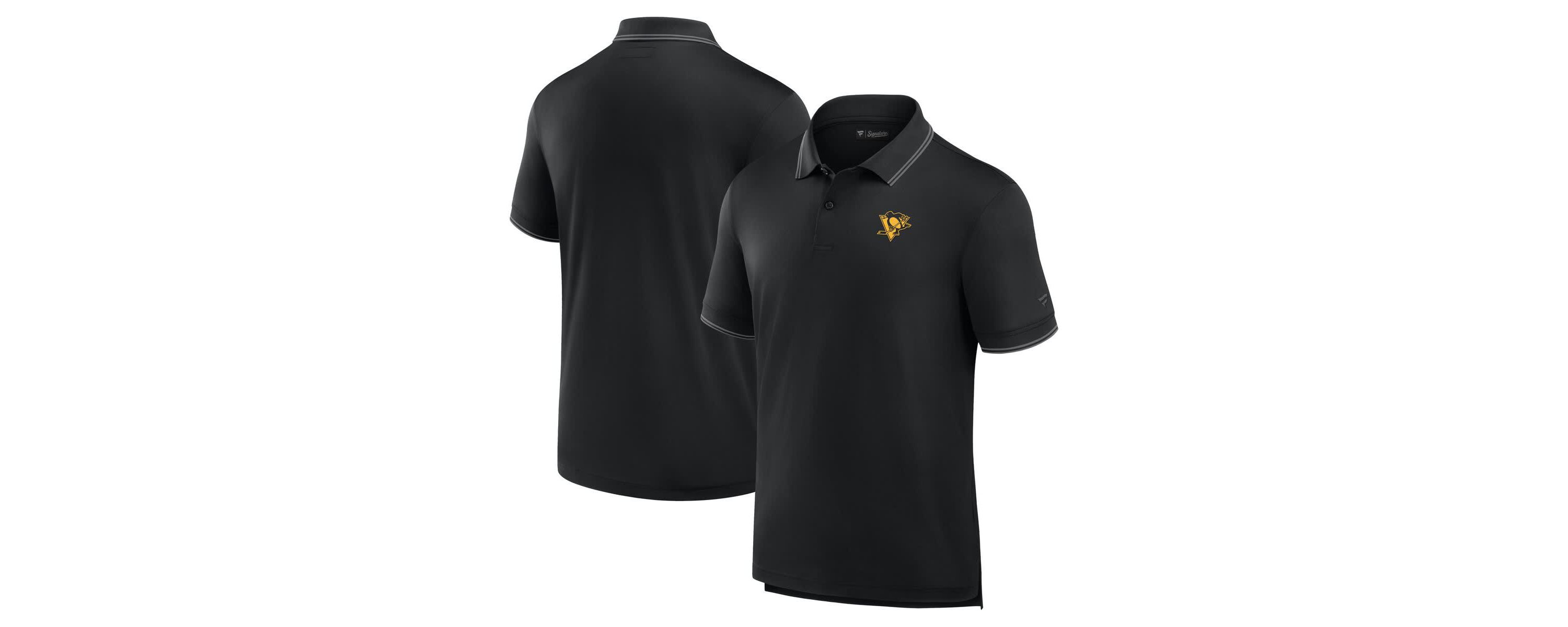 NHL Fanatics Pittsburgh Penguins Front Office Pique Polo