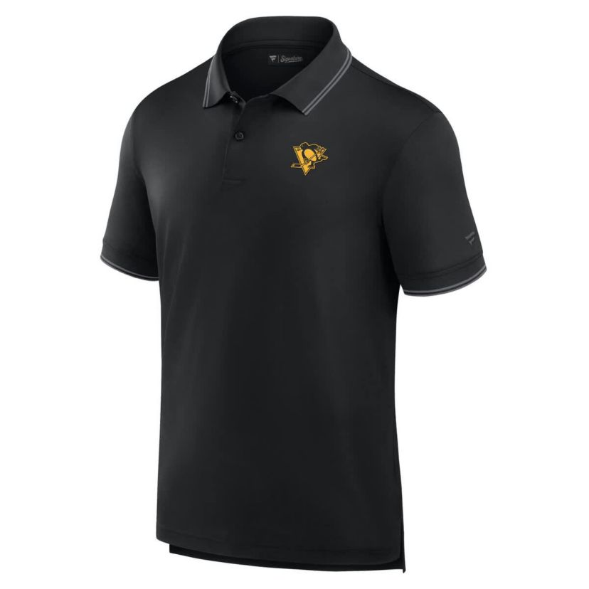 NHL Fanatics Pittsburgh Penguins Front Office Pique Polo