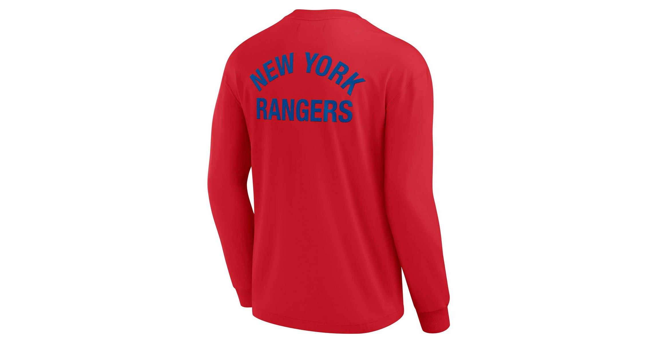 NHL Unisex Fanatics New York Rangers Elements Super Soft Long Sleeve T-Shirt