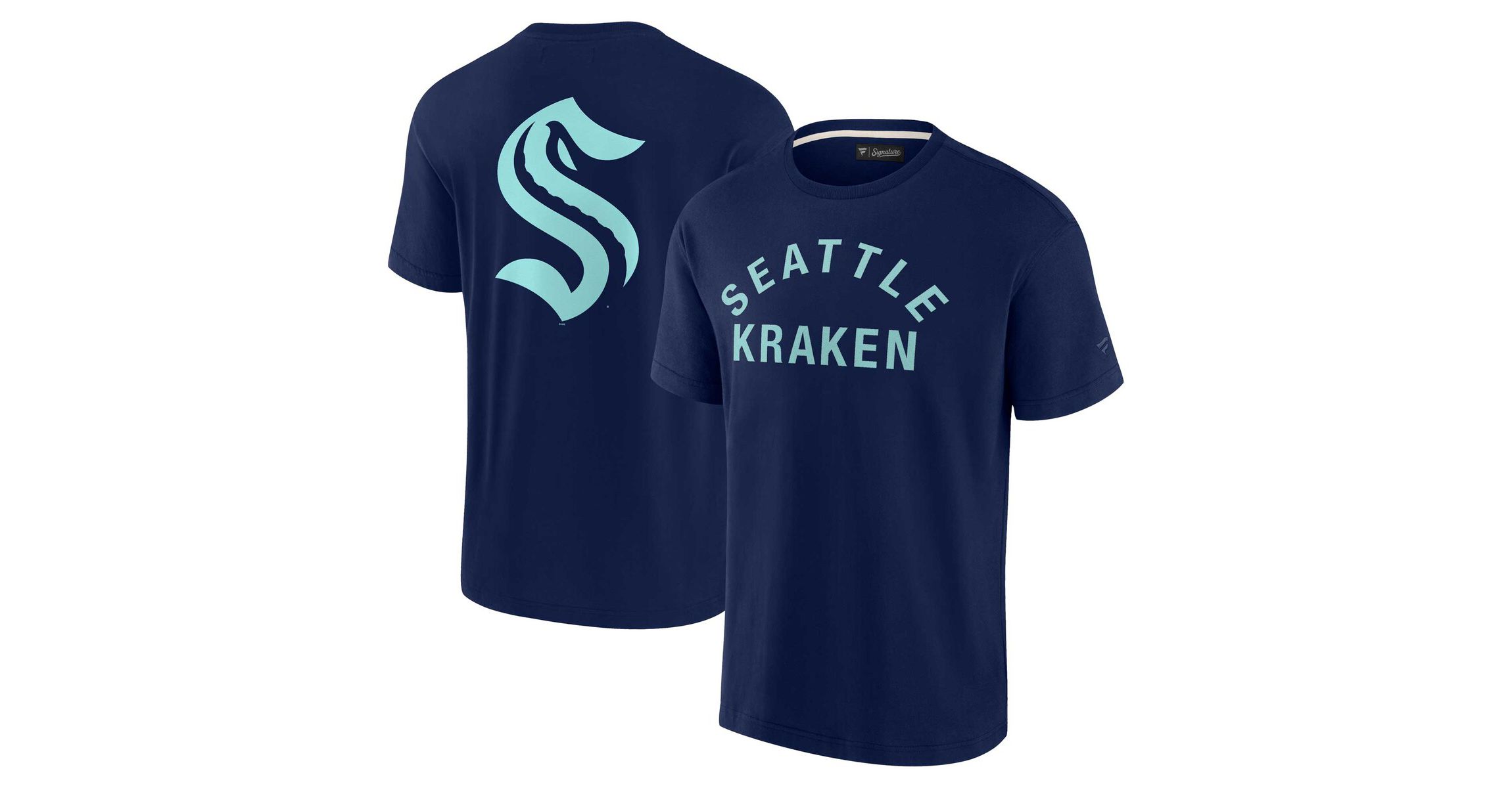 NHL Unisex Fanatics Seattle Kraken Elements Super Soft Short Sleeve T-Shirt