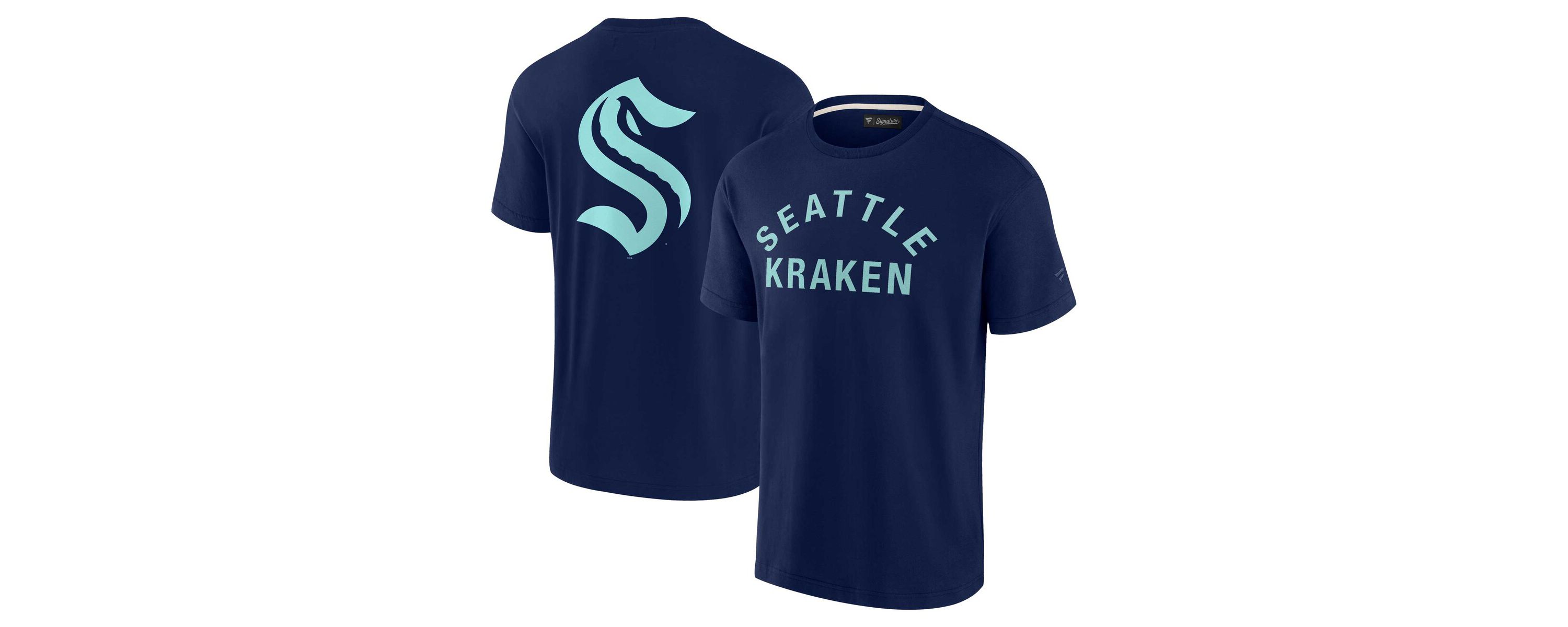 NHL Unisex Fanatics Seattle Kraken Elements Super Soft Short Sleeve T-Shirt