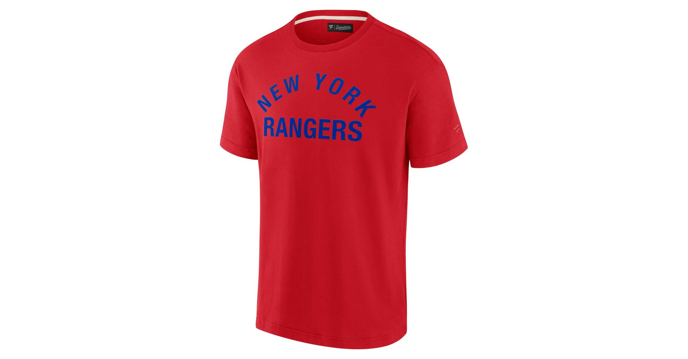 NHL Unisex New York Rangers Elements Super Soft Short Sleeve T-Shirt