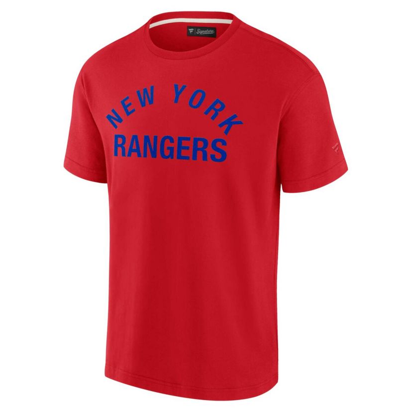 NHL Unisex New York Rangers Elements Super Soft Short Sleeve T-Shirt