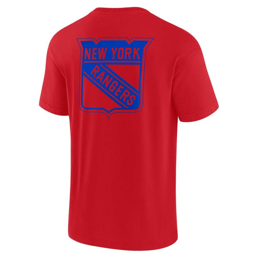 NHL Unisex New York Rangers Elements Super Soft Short Sleeve T-Shirt