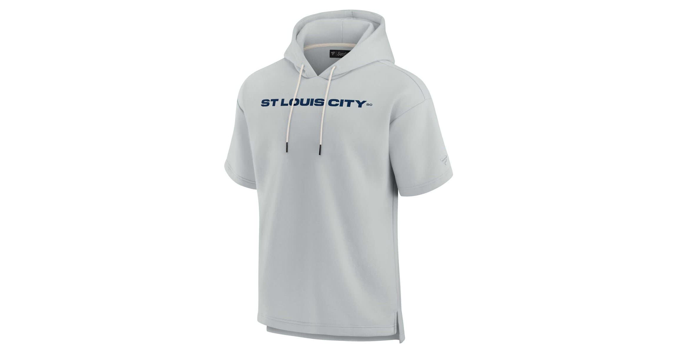 MLS Unisex Fanatics St. Louis City SC Elements Super Soft Fleece Short Sleeve Pullover Hoodie