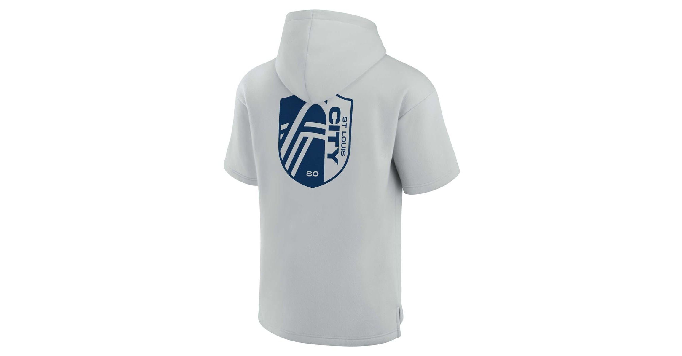 MLS Unisex Fanatics St. Louis City SC Elements Super Soft Fleece Short Sleeve Pullover Hoodie