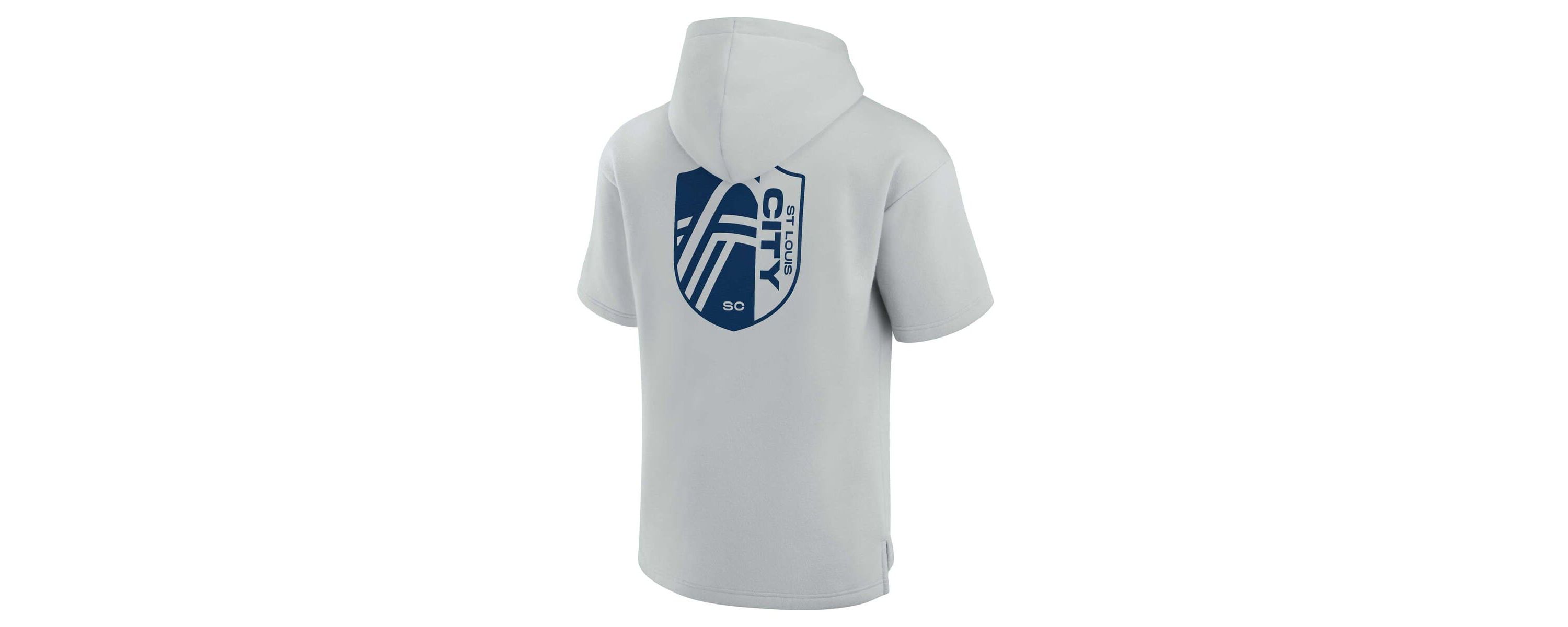 MLS Unisex Fanatics St. Louis City SC Elements Super Soft Fleece Short Sleeve Pullover Hoodie