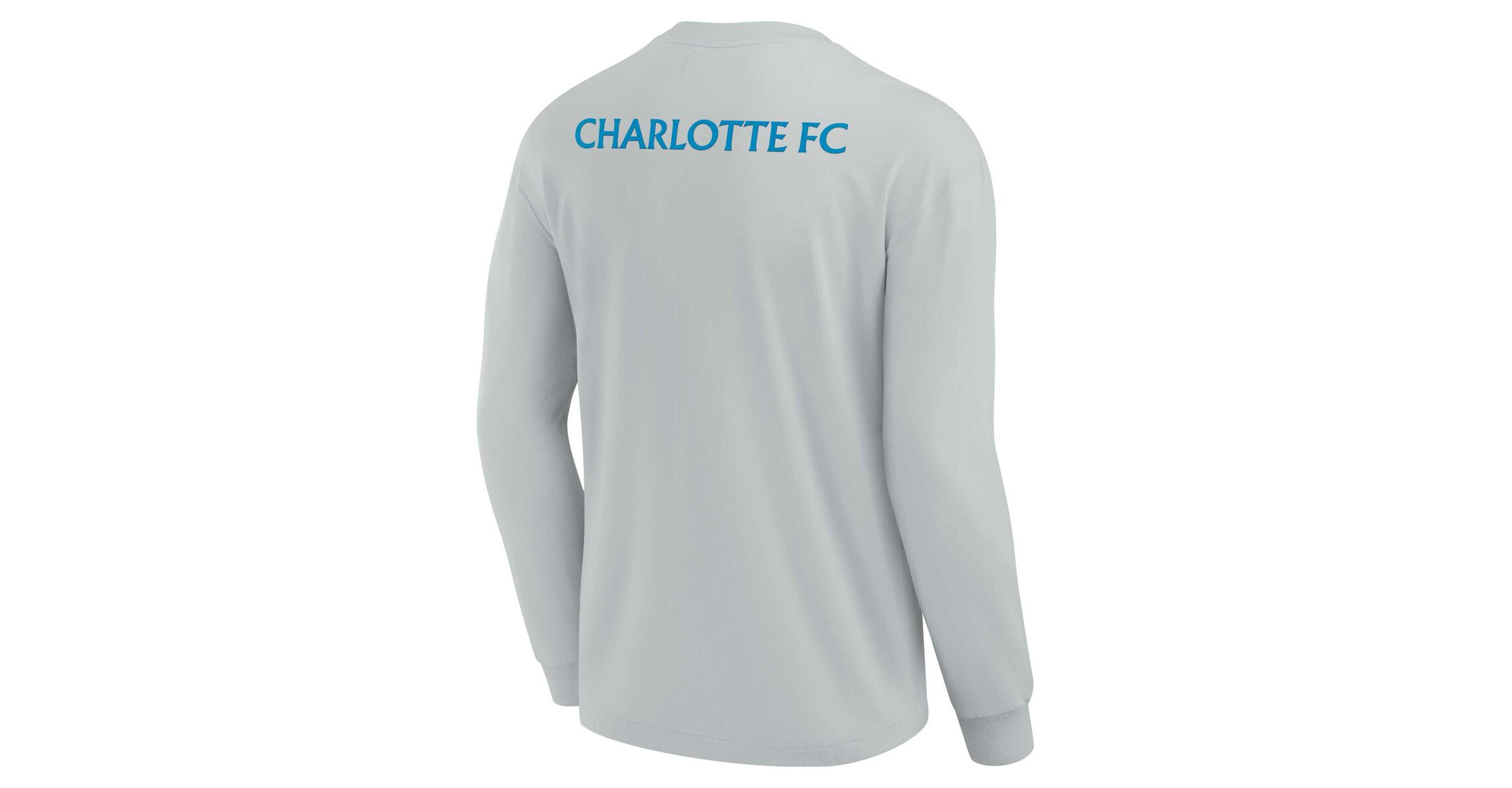 MLS Unisex Fanatics Charlotte FC Elements Super Soft Long Sleeve T-Shirt
