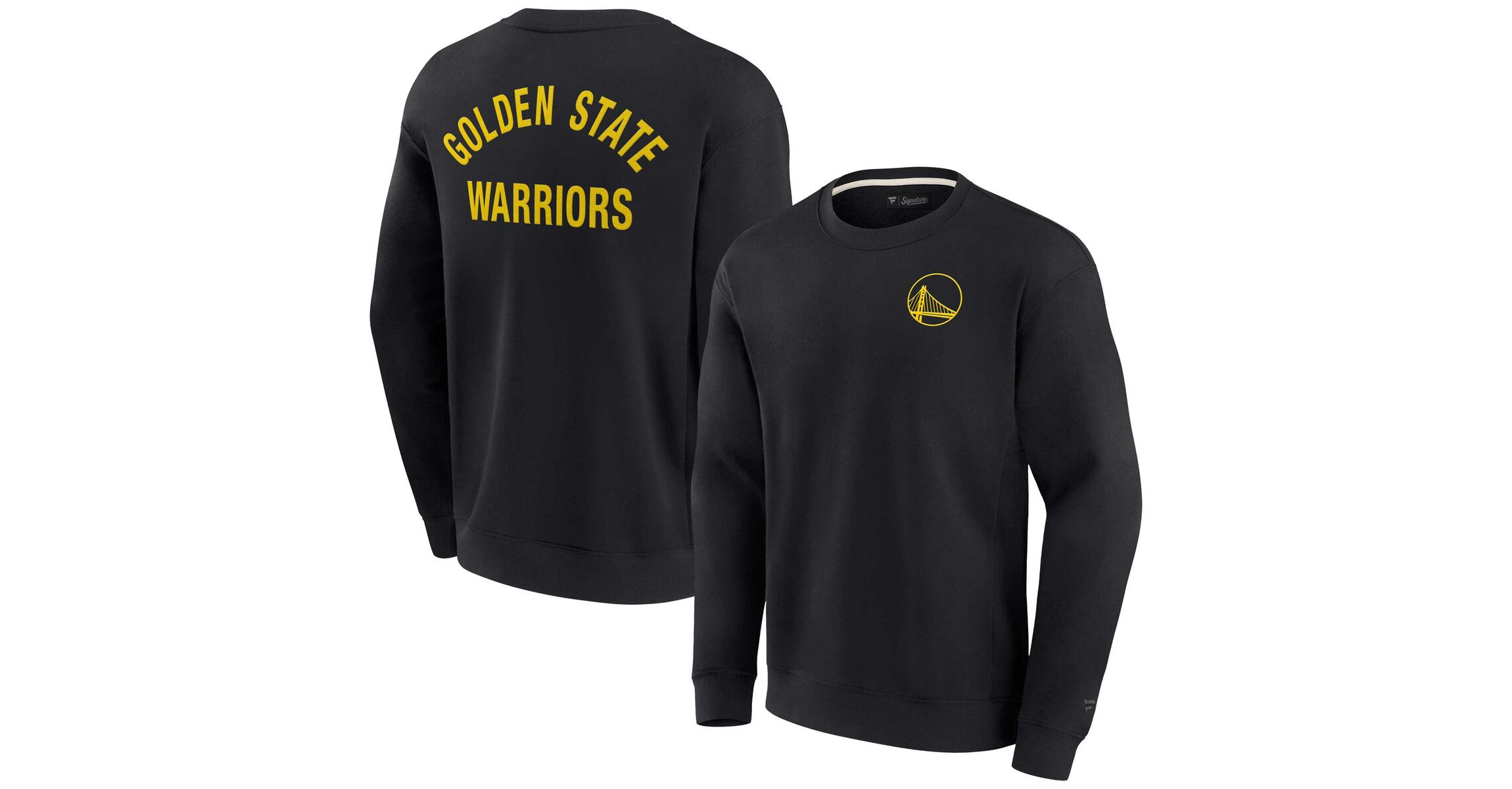 NBA Unisex Fanatics Golden State Warriors Elements Super Soft Fleece Pullover Sweatshirt
