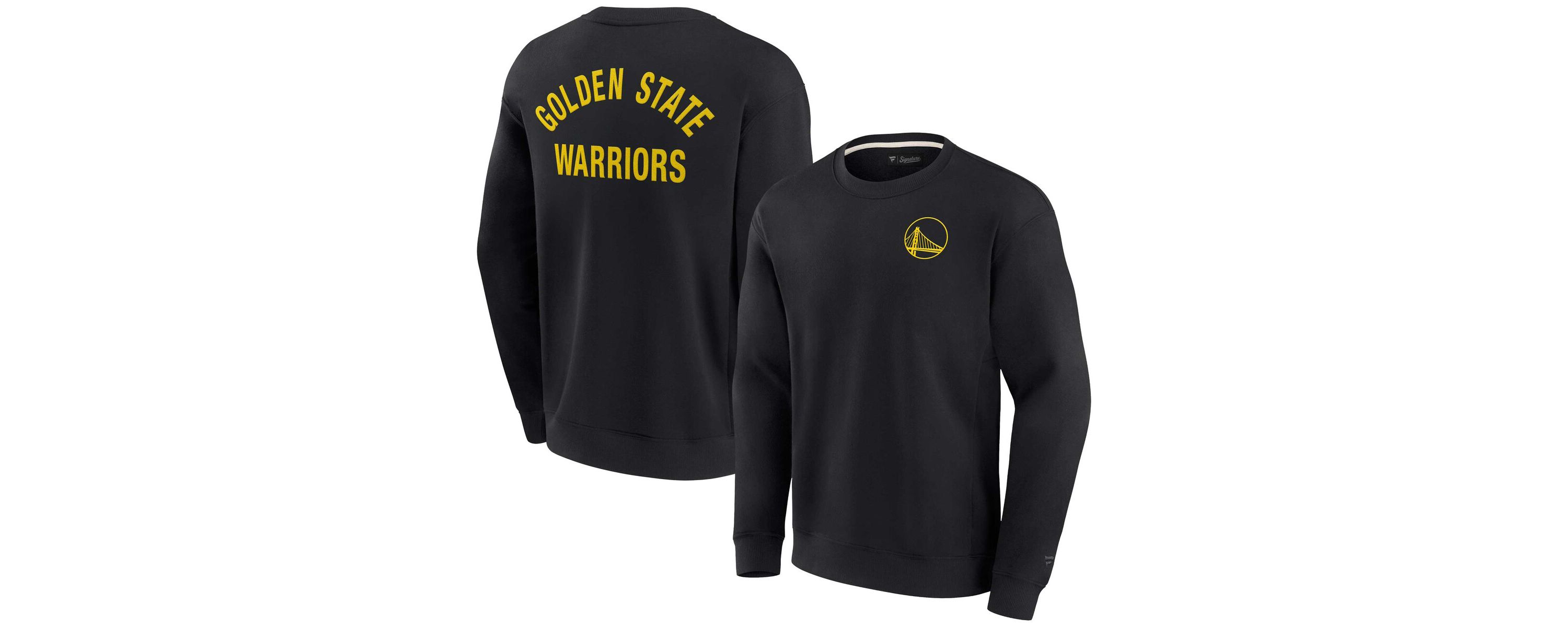 NBA Unisex Fanatics Golden State Warriors Elements Super Soft Fleece Pullover Sweatshirt