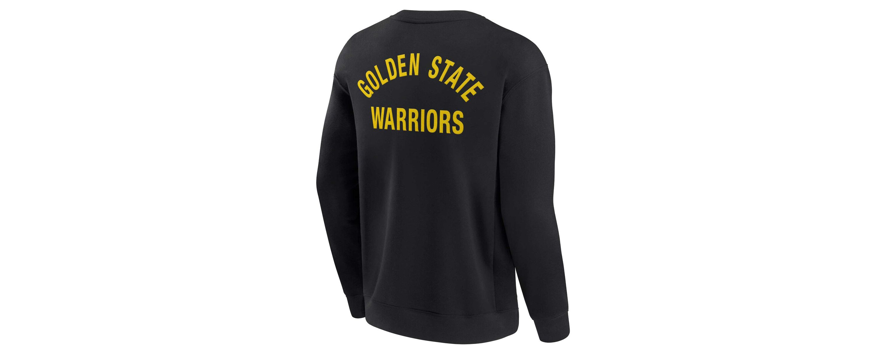 NBA Unisex Fanatics Golden State Warriors Elements Super Soft Fleece Pullover Sweatshirt