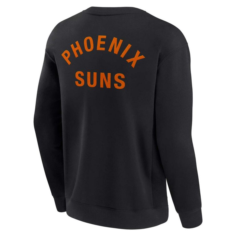 NBA Unisex Fanatics Phoenix Suns Super Soft Pullover Crew Sweatshirt