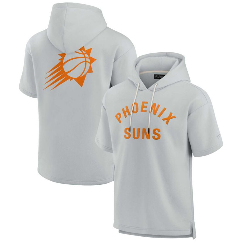 NBA Unisex Fanatics Phoenix Suns Elements Super Soft Fleece Short Sleeve Pullover Hoodie