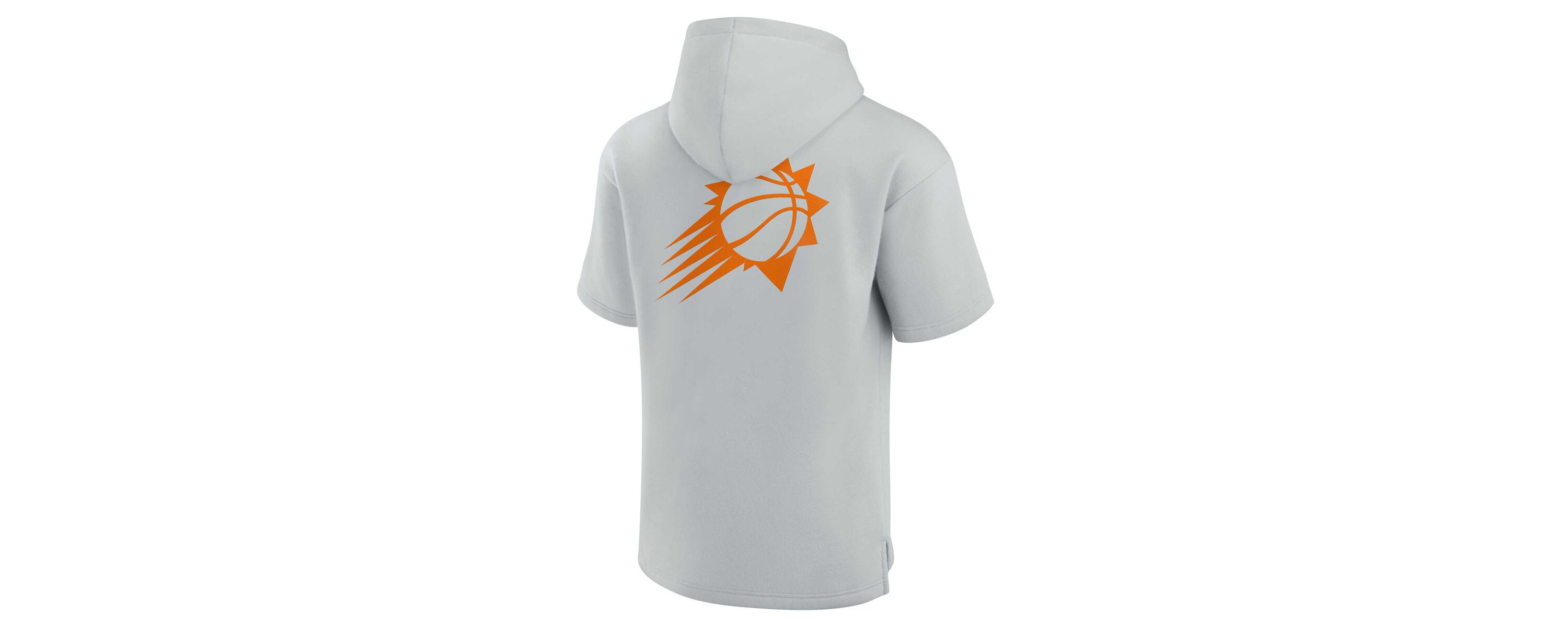 NBA Unisex Fanatics Phoenix Suns Elements Super Soft Fleece Short Sleeve Pullover Hoodie