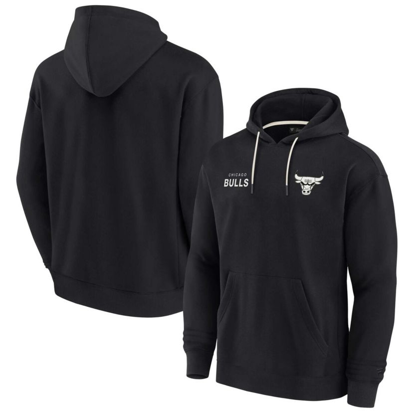 NBA Unisex Fanatics Chicago Bulls Elements Super Soft Fleece Pullover Hoodie