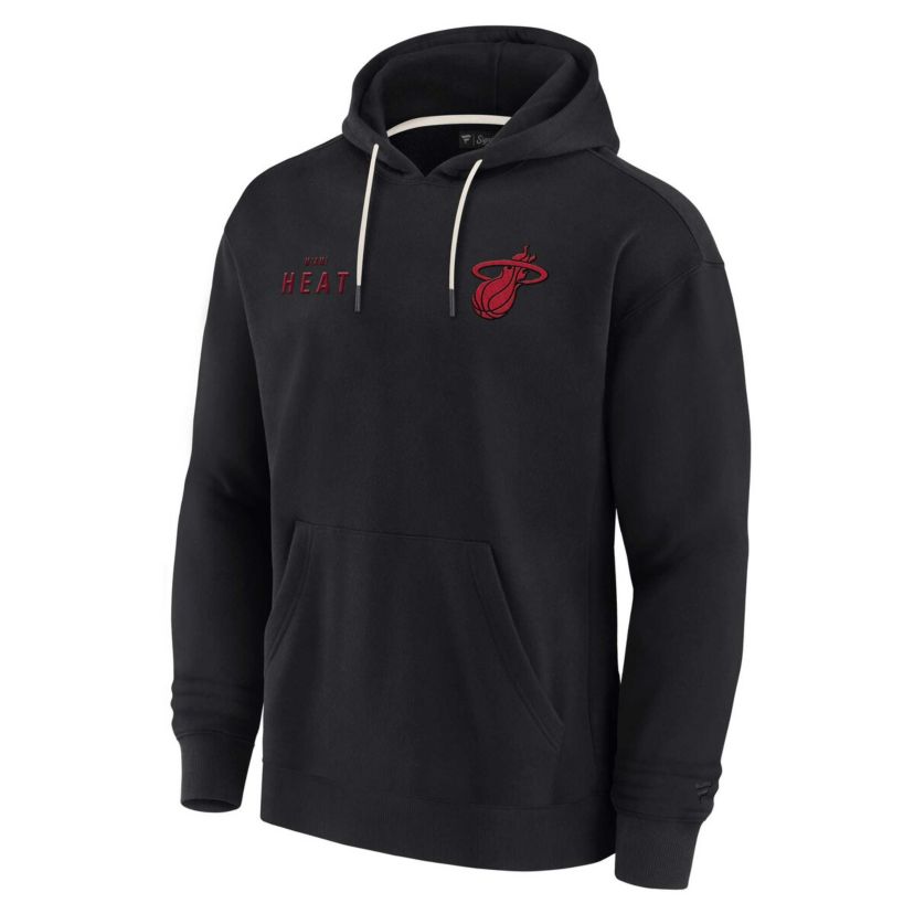 NBA Unisex Fanatics Miami Heat Elements Super Soft Fleece Pullover Hoodie