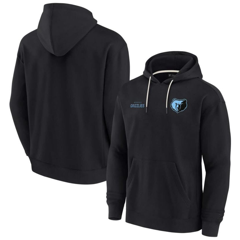 NBA Unisex Fanatics Memphis Grizzlies Elements Super Soft Fleece Pullover Hoodie