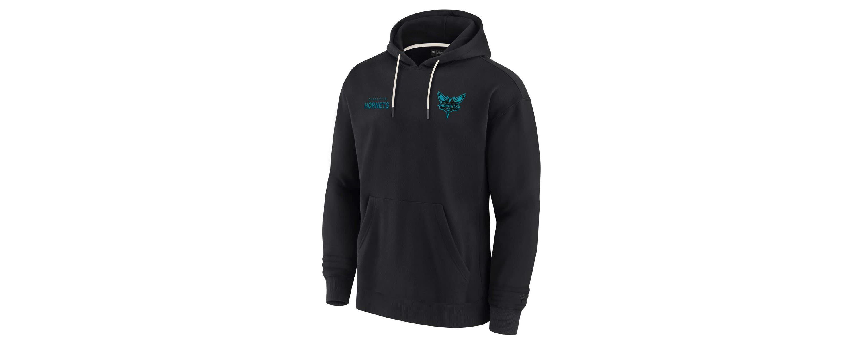 NBA Unisex Fanatics Charlotte Hornets Elements Super Soft Fleece Pullover Hoodie
