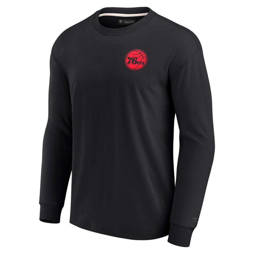 NBA Unisex Fanatics Philadelphia 76ers Elements Super Soft Long Sleeve T-Shirt