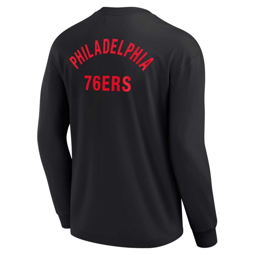 NBA Unisex Fanatics Philadelphia 76ers Elements Super Soft Long Sleeve T-Shirt