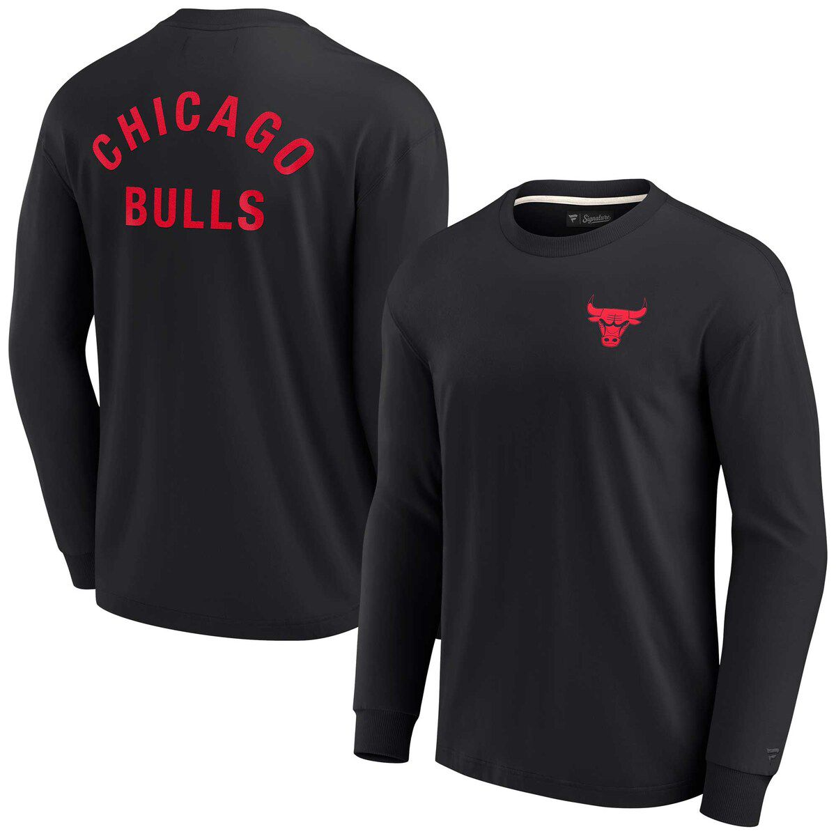 NBA Unisex Fanatics Chicago Bulls Elements Super Soft Long Sleeve T-Shirt