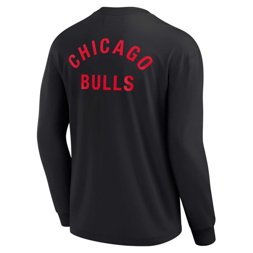 NBA Unisex Fanatics Chicago Bulls Elements Super Soft Long Sleeve T-Shirt