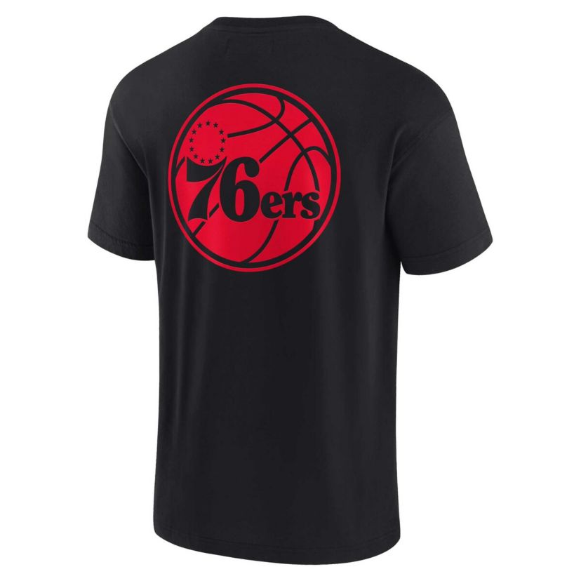 NBA Unisex Fanatics Philadelphia 76ers Elements Super Soft Short Sleeve T-Shirt