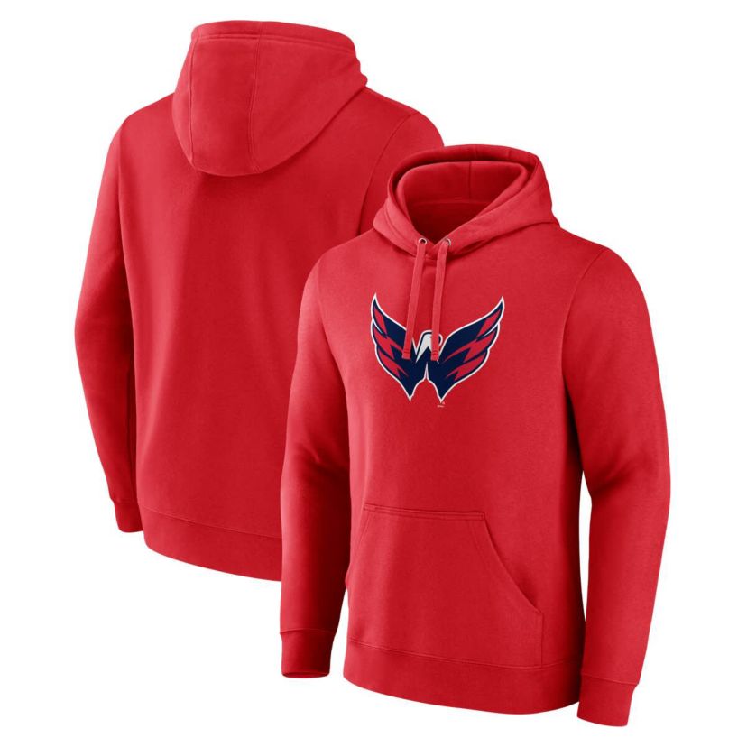 NHL Washington Capitals Primary Logo Pullover Hoodie
