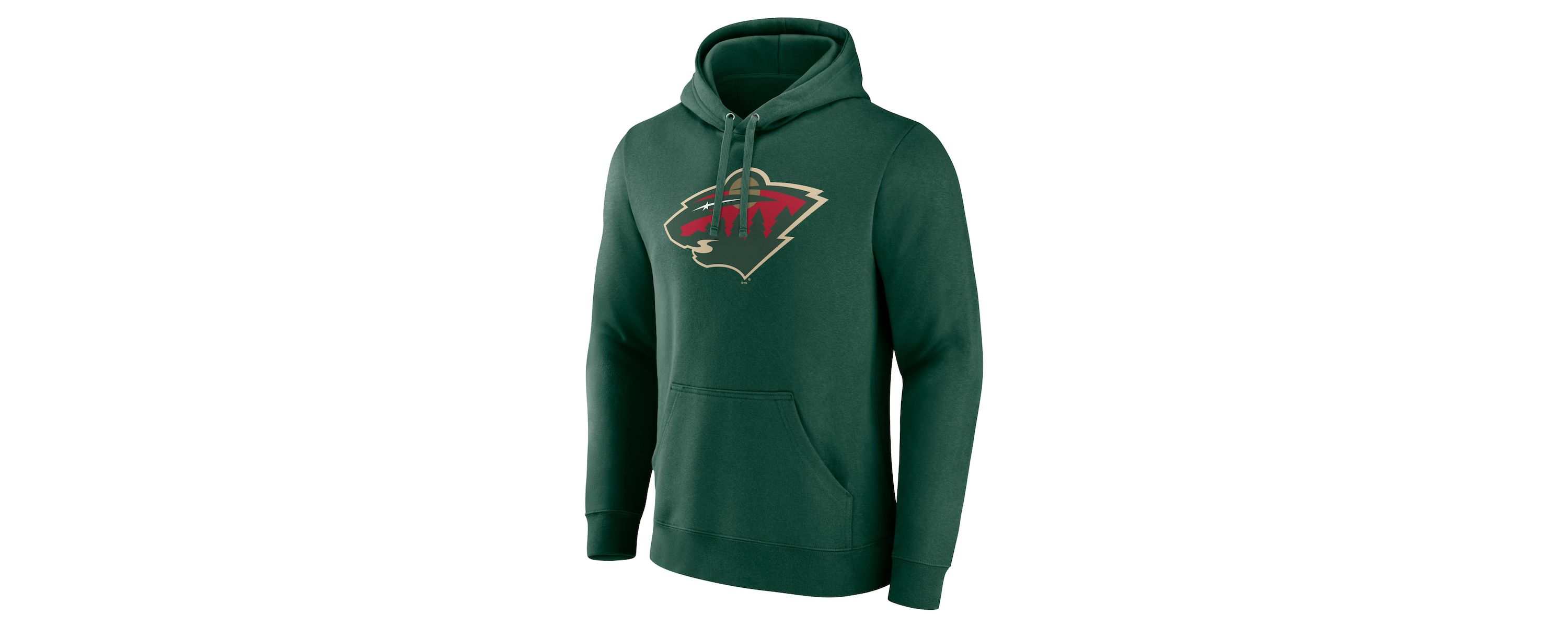 NHL Minnesota Wild Primary Logo Pullover Hoodie