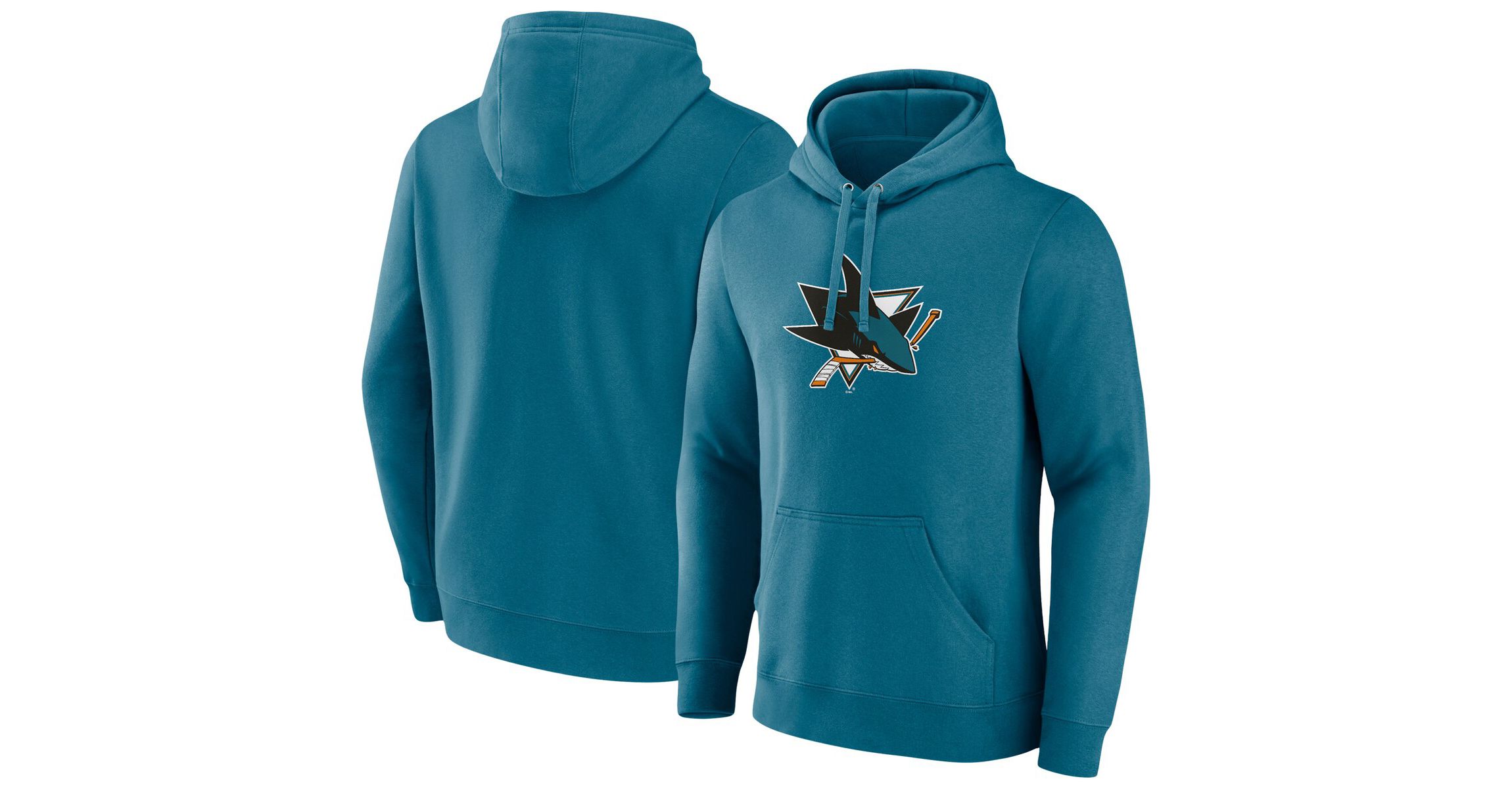 NHL San Jose Sharks Primary Logo Pullover Hoodie