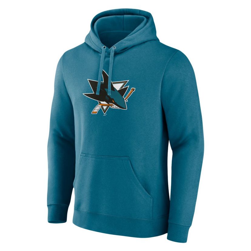 NHL San Jose Sharks Primary Logo Pullover Hoodie