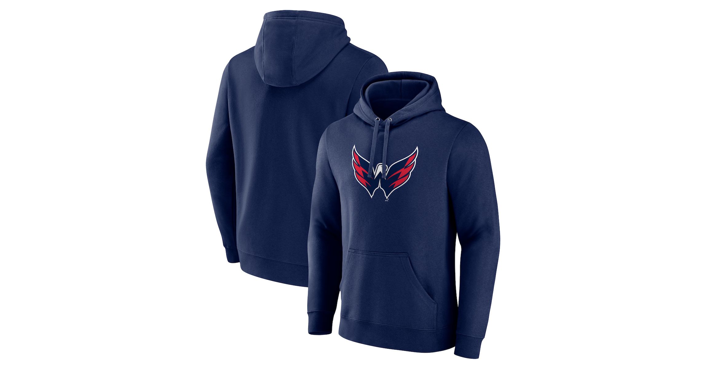 NHL Washington Capitals Primary Logo Pullover Hoodie