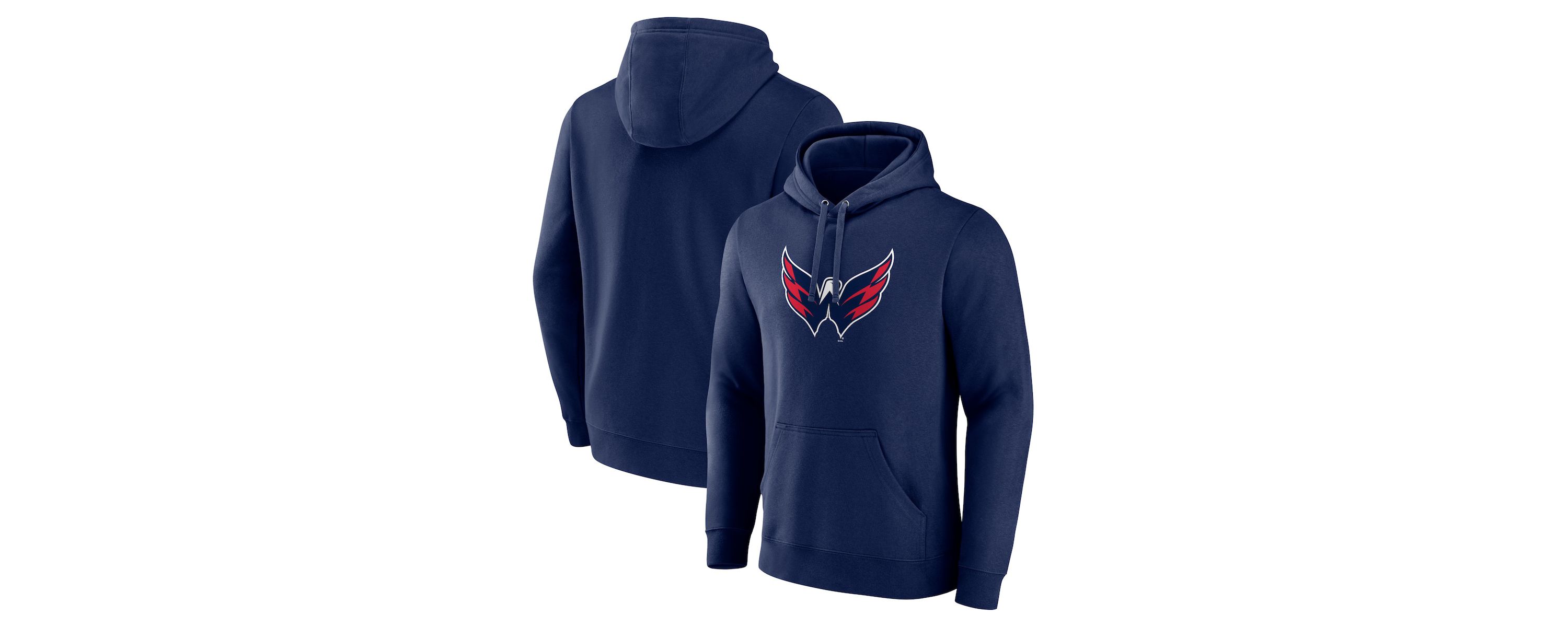 NHL Washington Capitals Primary Logo Pullover Hoodie