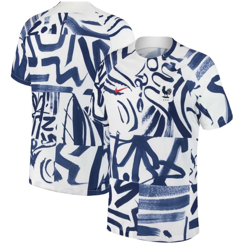 Soccer National Teams Nike France National Team 2023 Academy Pro Pre-Match Top