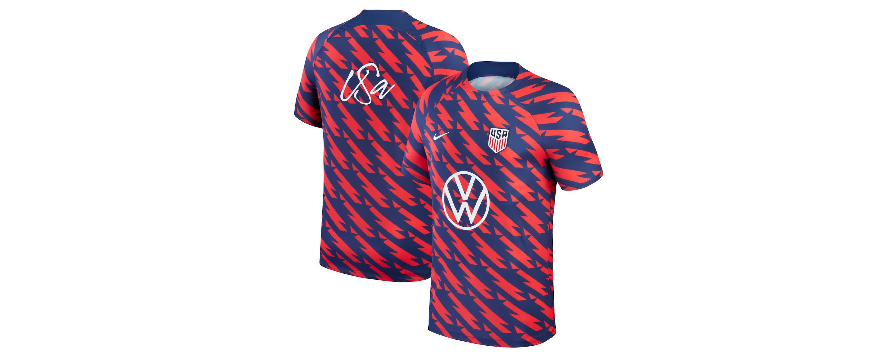 Olympics Nike USMNT 2023/24 Academy Pro Pre-Match Top