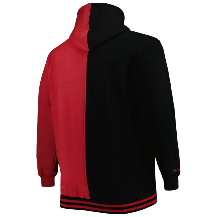 NBA Miami Heat Big & Tall Hardwood Classics Split Pullover Hoodie