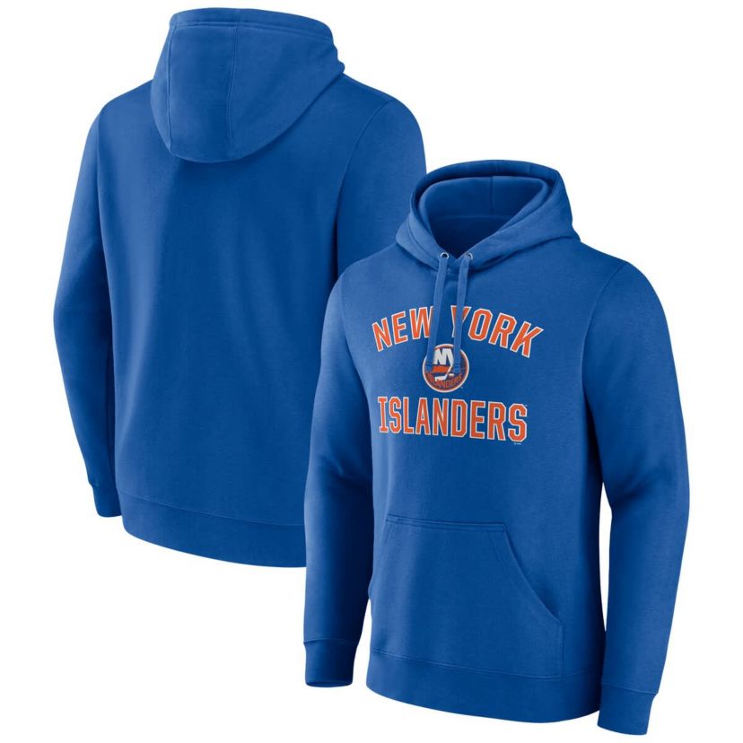 NHL Fanatics New York Islanders Victory Arch Pullover Hoodie