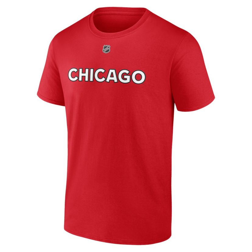 NHL Fanatics Seth Jones Chicago Blackhawks Special Edition 2.0 Name & Number T-Shirt