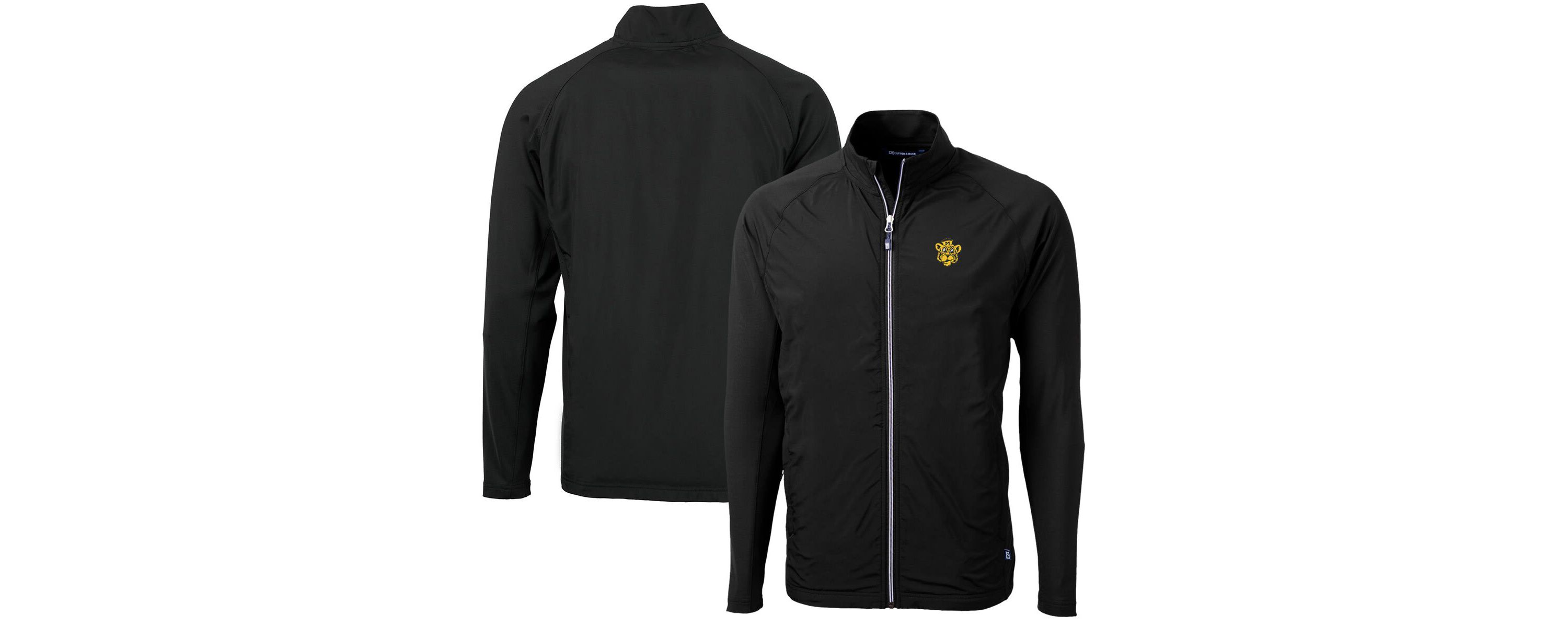 NCAA Missouri Tigers Adapt Eco Knit Hybrid Recycled Big & Tall Full-Zip Jacket