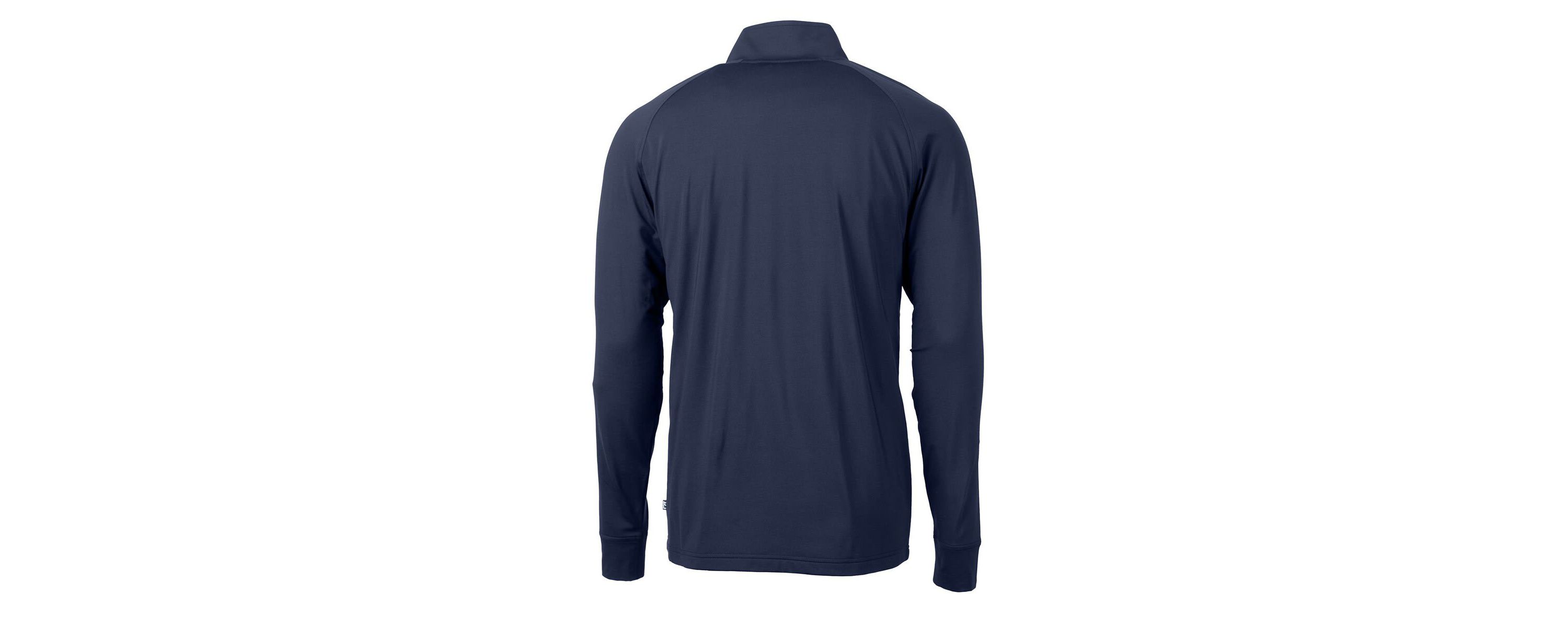 NCAA West Virginia Mountaineers Adapt Eco Knit Stretch Recycled Big & Tall Quarter-Zip Pullover Top