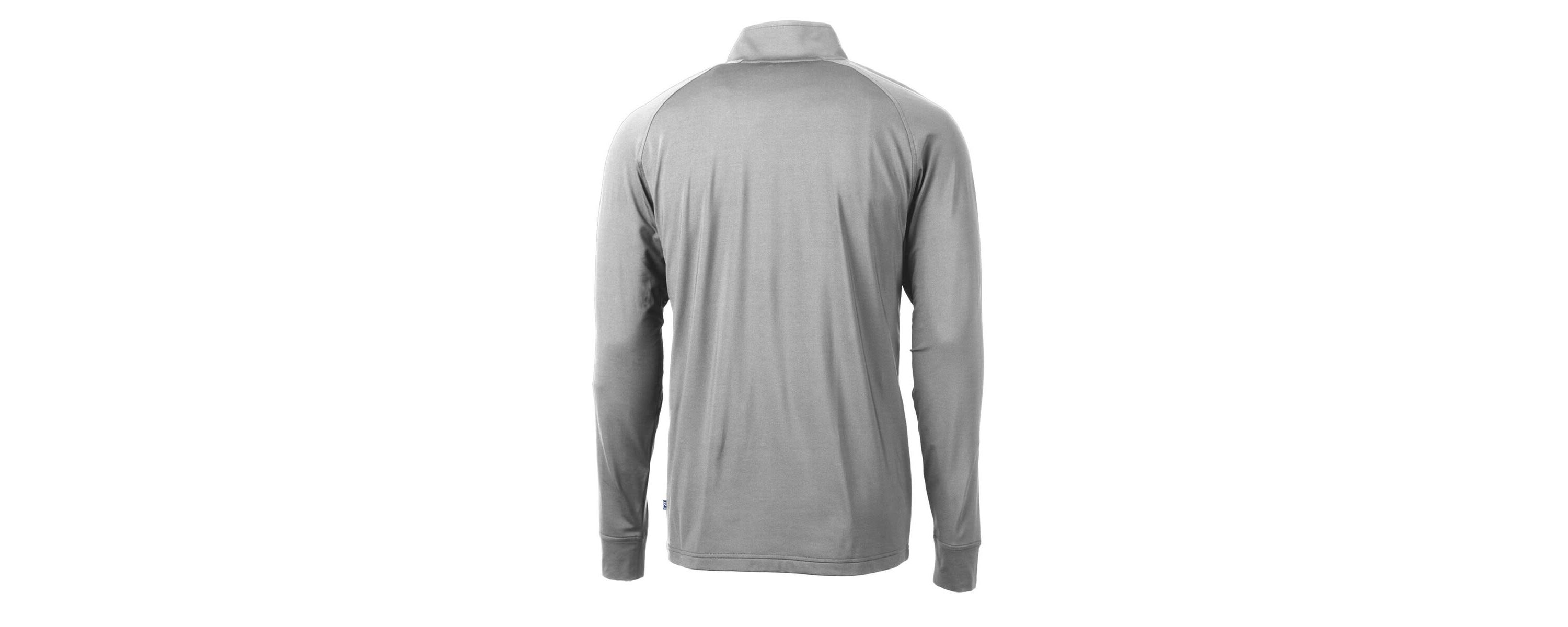 NCAA West Virginia Mountaineers Adapt Eco Knit Stretch Recycled Big & Tall Quarter-Zip Pullover Top