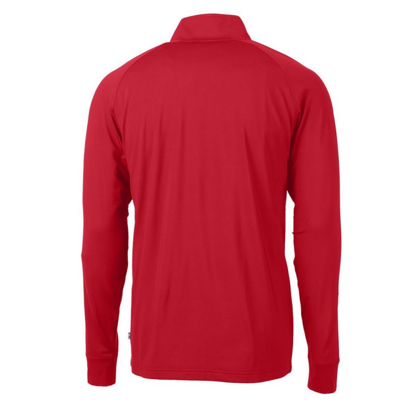 NCAA Ohio State Buckeyes Adapt Eco Knit Stretch Recycled Big & Tall Quarter-Zip Pullover Top