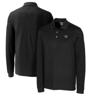 NCAA Cincinnati Bearcats Vault Advantage Tri-Blend Pique Big & Tall Long Sleeve Polo