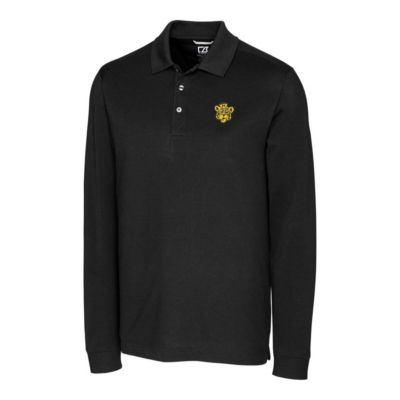 NCAA Missouri Tigers Vault Advantage Tri-Blend Pique Big & Tall Long Sleeve Polo