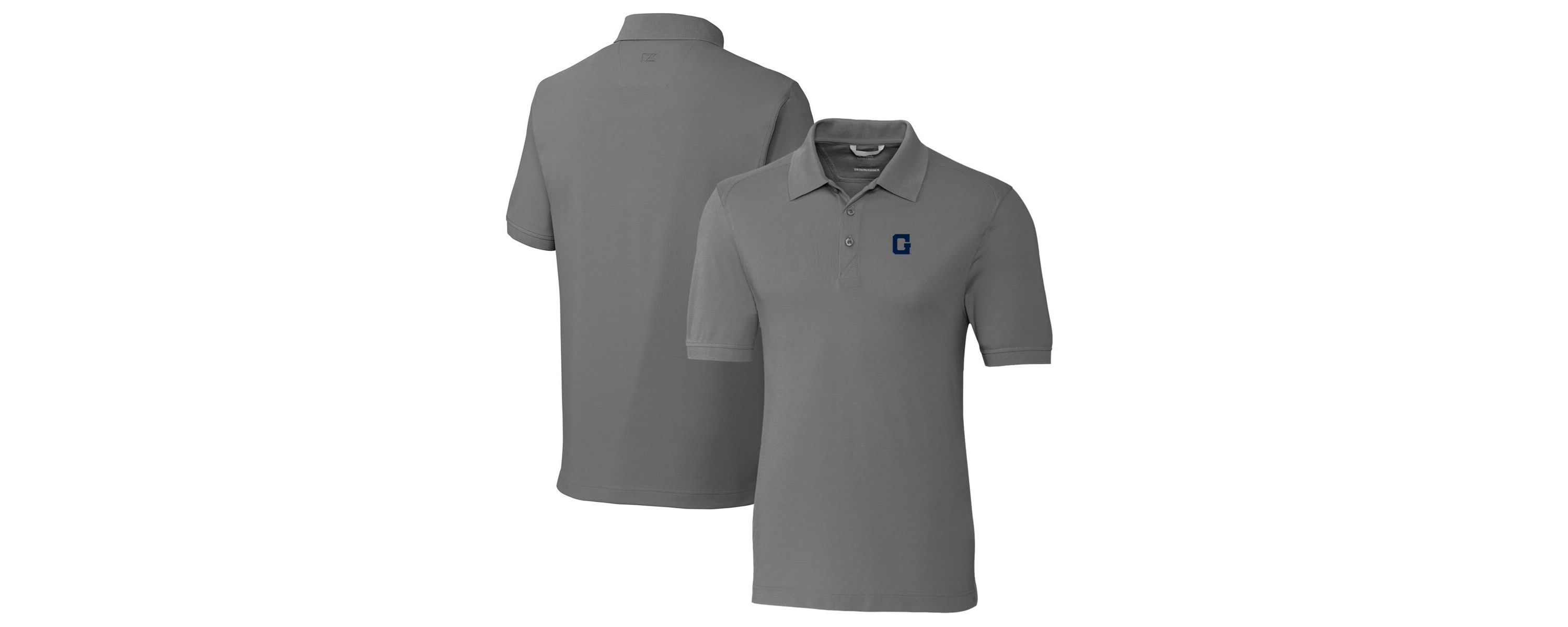 NCAA Georgetown Hoyas Vault Advantage Tri-Blend Pique Big & Tall Polo