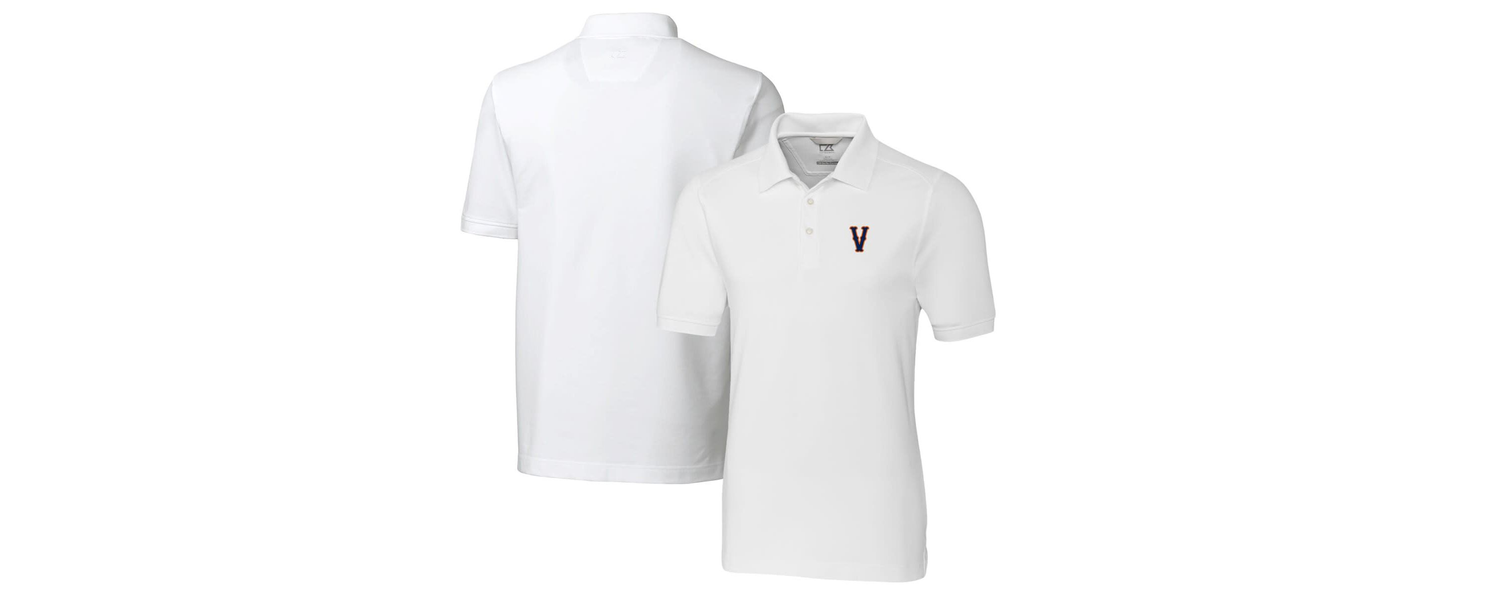 NCAA Virginia Cavaliers Vintage Vault Advantage Tri-Blend Pique Big & Tall Polo