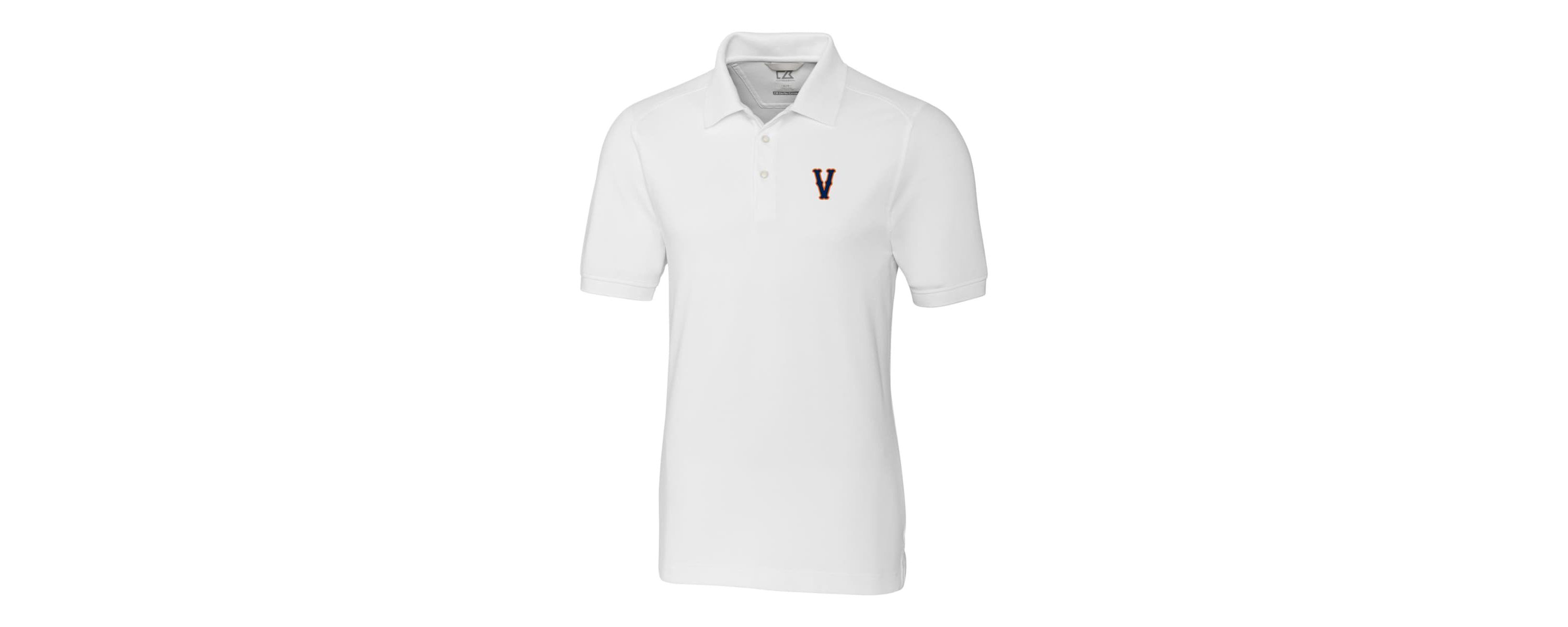 NCAA Virginia Cavaliers Vintage Vault Advantage Tri-Blend Pique Big & Tall Polo
