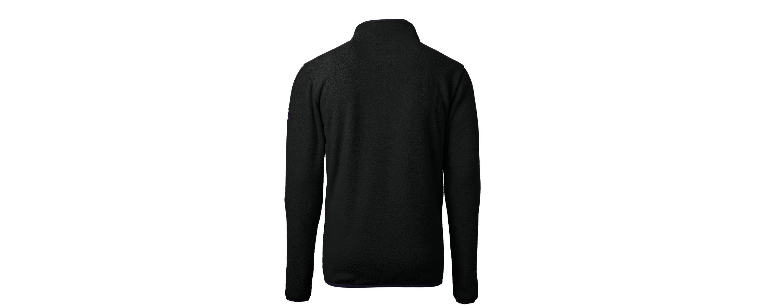 NCAA Virginia Tech Hokies Vault Cascade Eco Sherpa Fleece Big & Tall Quarter-Zip Top