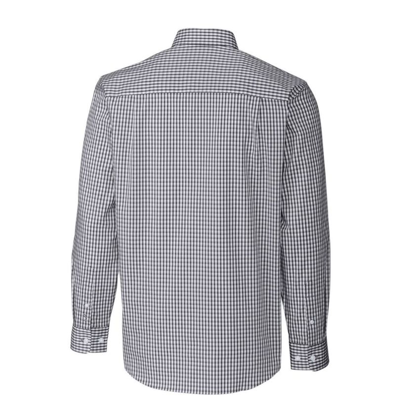 NCAA Arkansas Razorbacks Easy Care Stretch Gingham Big & Tall Long Sleeve Button-Down Shirt