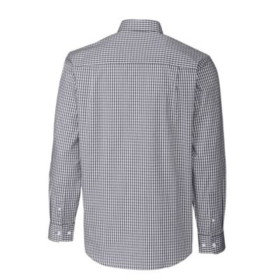 NCAA Illinois Fighting Illini Easy Care Stretch Gingham Big & Tall Long Sleeve Button-Down Shirt